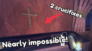 Getting 2 Crucifixes RIGHT NEXT TO EACHOTHER in doors [upl. by Acined124]