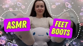 ASMR feet boots asmr asmrsounds [upl. by Rhys]