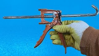 Made a brand new tool out of a sealant gun TOP 2 ideas [upl. by Hailahk]