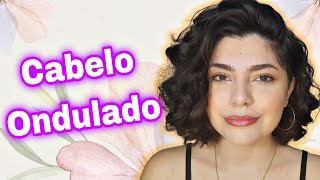 FINALIZAÇÃO E CUIDADOS COM O CABELO ONDULADOCACHEADO [upl. by Ojillib]