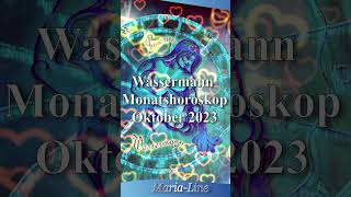 Wassermann LIEBE ❤️ Horoskop Oktober 2023 monatshoroskop [upl. by Vasiliki832]