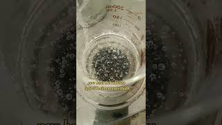 To prepare Boric acid with sulfuric acid chemistry experiment science boric chemistry [upl. by Jochbed]