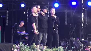 Boyzone  Baby Can I Hold You Tonight  Live  2018 [upl. by Lesig483]