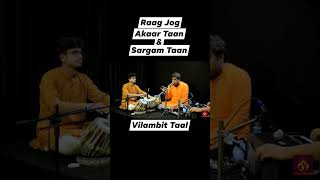 Raag Jog।Sargam Taan amp Akaar Taan। Vilambit Taal।Suman Mukherjee।। [upl. by Ahsyad]