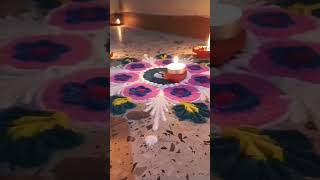 Diwali special rangoli 🪔 [upl. by Enal861]