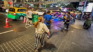 🇹🇭 Night Walk Bangkok Downtown From Siam to Central World  Walking Tour 4K HDR [upl. by Airak]