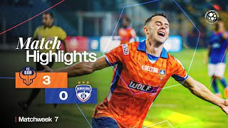 Match Highlights  FC Goa 30 Bengaluru FC  MW 7  ISL 202425 [upl. by Marilee]