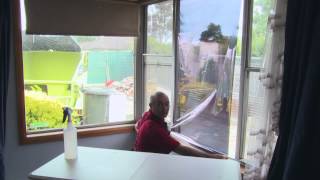 How To Install Window Film  DIY At Bunnings [upl. by Stinson]