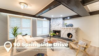 90 Springside Drive Winnipeg Manitoba Canada [upl. by Aniuqahs]