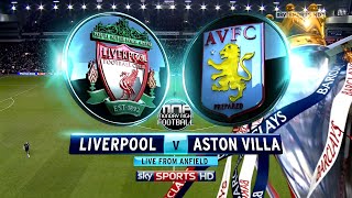 Liverpool 30 Aston Villa  EPL 201011  Full Goals  Sky Sports HD [upl. by Lleryt]