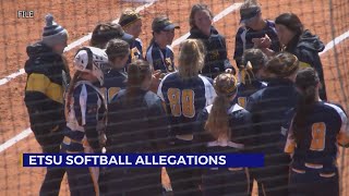 ETSU Investigation into softball claims began in December and is ongoing [upl. by Lotsirk]