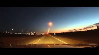 Driving from Edmonton to Nisku Alberta Canada [upl. by Ynattyrb]