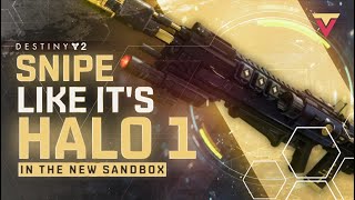 Snipe Like Its Halo 1 in Destiny 2 PVP Right Now [upl. by Bastien318]