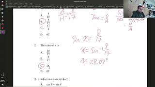 Math 10C Trigonometry Lesson 8 Practice Test [upl. by Goltz618]