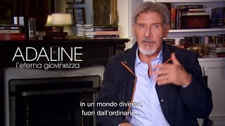 Adaline  Leterna giovinezza Intervista a Harrison Ford [upl. by Lucienne258]