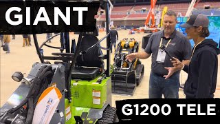 Giant G1200 Telescopic Wheel Loader  TCI Expo 2023 [upl. by Swan]