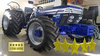 Farmtrack 6050 Real Life Review Hindi  Price  Details  Features  Specification [upl. by Ailliw]