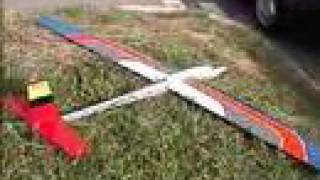 Cyclone Sailplane  RC Airplane [upl. by Rairb]