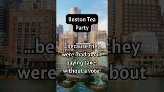 Boston Tea Party Fact facts earthknowledge earthfacts history earth earthinformation travel [upl. by Wolfson]