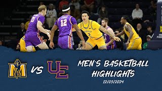 Murray State vs Evansville Highlights 12032024  Racers Mens Basketball [upl. by Lemmie]