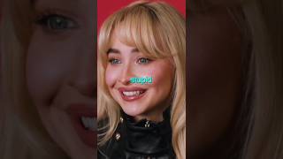 Sabrina Carpenter on her BEST Nonsense Outro ❤️ [upl. by Eecak]