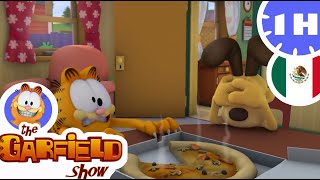 🤪 ¡Garfield come una pizza no muy buena 🍕  El Show de Garfield [upl. by Hite]