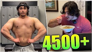 Full Day of Eating on a LEAN BULK  50 Pounds Gained [upl. by Yadrahs]