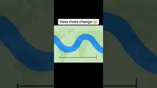 River direction changes nature earth river geography facts science learning [upl. by Hauser]