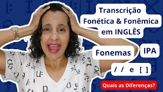 TRANSCRIÇÃO FONÉTICA EM INGLÊS E IPA  Pronúncia em Inglês [upl. by Pas846]