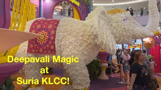 “4K Deepavali 2024 Stunning Festive Designs amp Colors at Suria KLCCquot [upl. by Benkley]