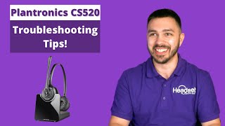 Plantronics Poly CS520 Troubleshooting Tips [upl. by Brianne186]