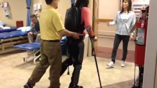 ReWalk robotic exoskeleton [upl. by Aropizt]