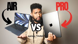 SHOULD YOU Buy The MACBOOK PRO or the MACBOOK AIR GET the right one [upl. by Ayaladnot]