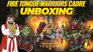 Fire Tongue Warriors Cadre Unboxing [upl. by Ecnaralc]