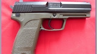 Airsoft  KSC USP 45 shooting tests [upl. by Adias908]