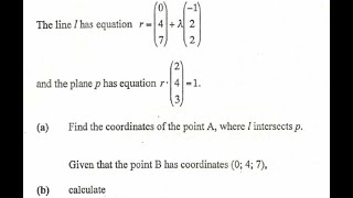 VECTOR 2 ALEVEL MATHEMATICS ZIMSEC PAST EXAM PAPERS mathszoneafricanmotives [upl. by Greeson]