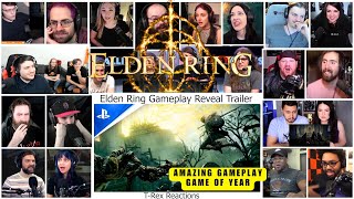 Amazing Reaction to Elden Ring Gameplay Reveal Reaction Mashup [upl. by Asined]