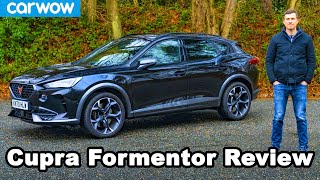 Cupra Formentor 2021 review  a Golf R in disguise [upl. by Anaerol]