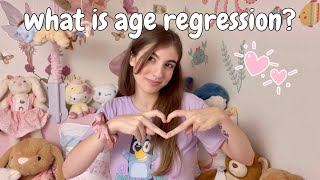 what is age regression definition psychology amp the four types of age regression ♡︎ [upl. by Hartnett615]