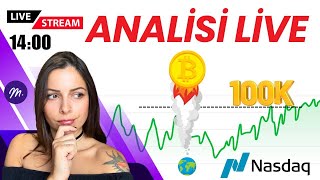 🔴LIVE 1400 LE OCCASIONI DEL GIORNO  ANALISI GOLD STOCKS INDICI [upl. by Glassman]