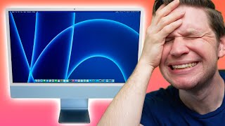 24quot M1 iMac 2021 One Month Later Review  DONT BE FOOLED [upl. by Odlamur]