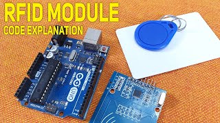 MFRC 522  RFID module with Arduinocode explanation [upl. by Hullda]