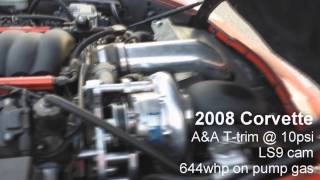 Single turbo Supra vs supercharged Corvette [upl. by Haig203]