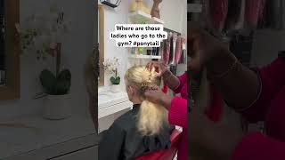 Hair extension Tressen method jlhairwigscollection hairstyle hairextensionssalon blonde [upl. by Speroni]