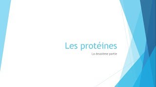 Les structures des acides aminés [upl. by Nwahsid]