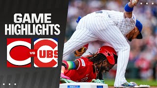 Reds vs Cubs Game Highlights 92724  MLB Highlights [upl. by Davison]