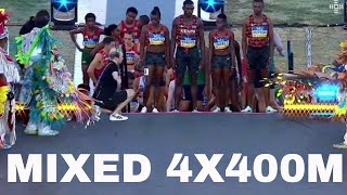 MIXED 4X400M KENYA amp BELGIUM VS IRELAND WORLD ATHLETICS RELAYS BAHAMAS 24 [upl. by Leandro]