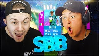 FIFA 18 98 BUFFON SQUAD BUILDER BATTLE COMEBACK vs Gamerbrother [upl. by Ieppet745]