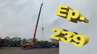 P239 How To Unpack FOUR Units Container Chassis Skeleton Semi Trailer For South Asia Vietnam Market [upl. by Aryhs765]