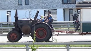 HANOMAG R55 and Urus C451 driving by [upl. by Etnom786]